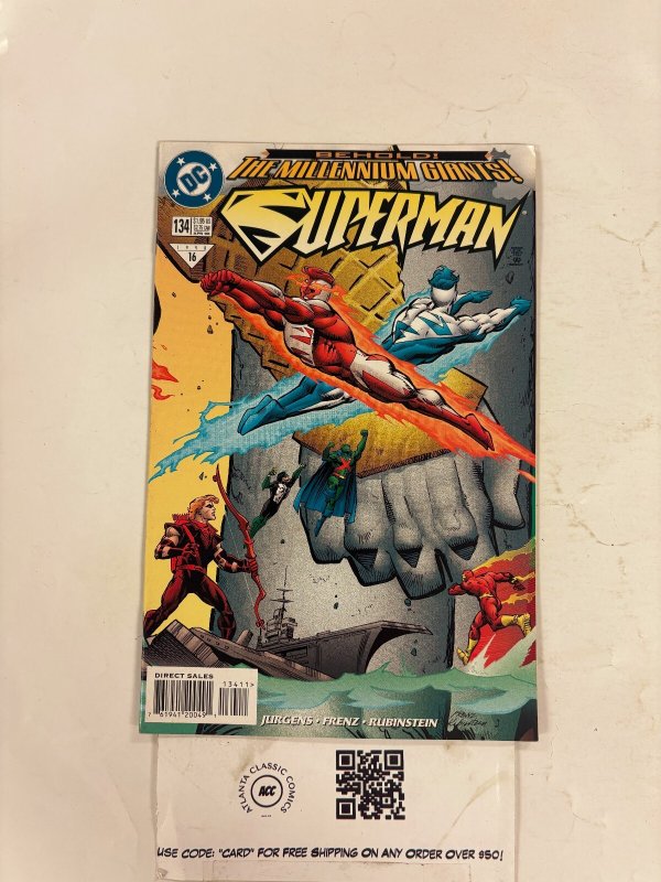 Superman #134 (DC Comics), raw comic book in NM condition — front cover