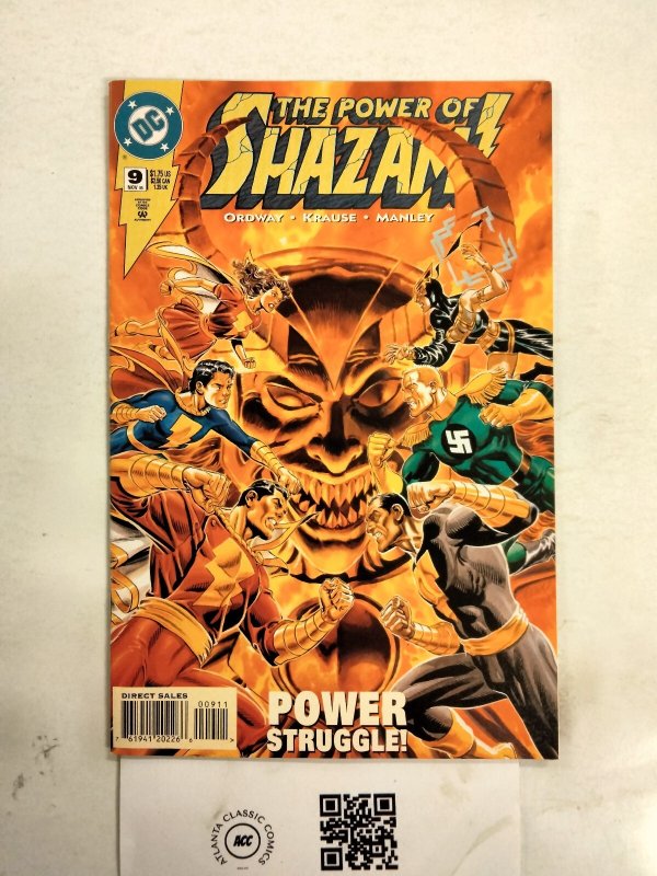 The Power of Shazam! #9 (DC Comics), raw comic book in NM condition — front cover