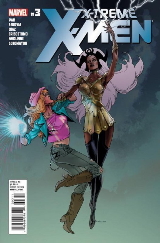 X-Treme X-Men #3 (2012), raw comic book in NM condition — front cover