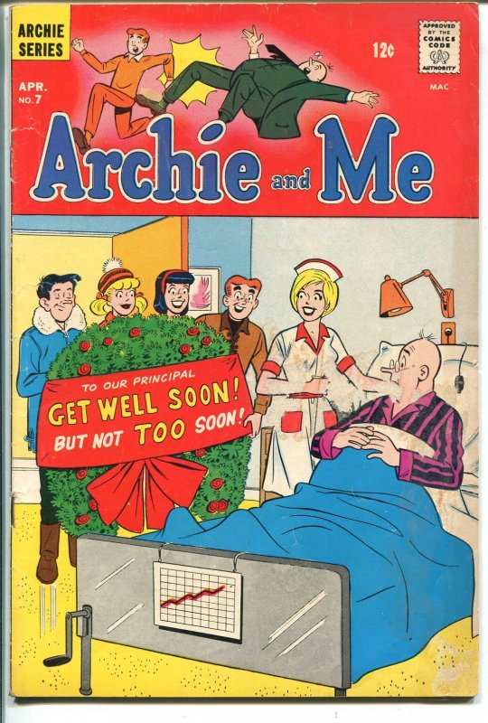 Archie and Me #7 (Archie Comics, 1966), raw comic book in FR condition — front cover