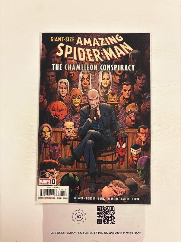 Amazing Spider-Man the Chameleon Conspiracy #1 (Marvel Comics), raw comic book in NM condition — front cover