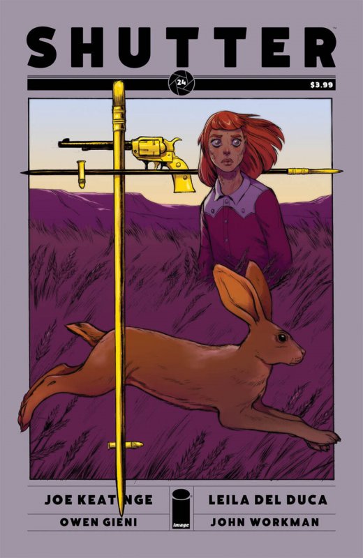 Shutter #24 (Image Comics, 2014), raw comic book in VF- condition — front cover