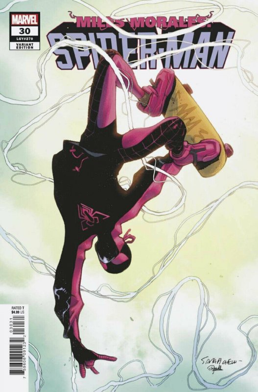Miles Morales: Spider-Man #30 (Marvel Comics, 2018), raw comic book in VF/NM condition — front cover