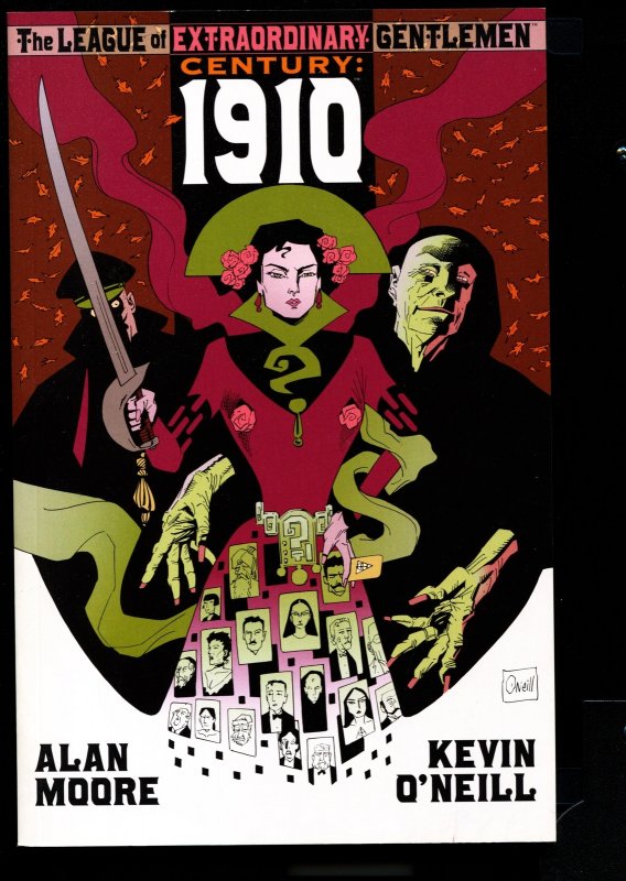League of Extrordinary Gentlemen: Century 1910-Alan Moore-TPB-trade, raw, ungraded comic book — front cover