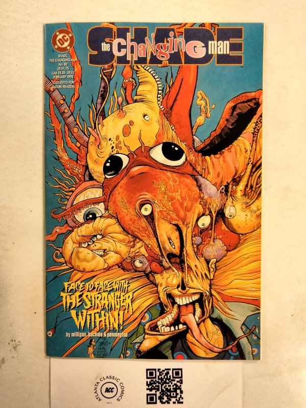 Shade the Changing Man #20 (DC Comics), raw comic book in NM condition — front cover