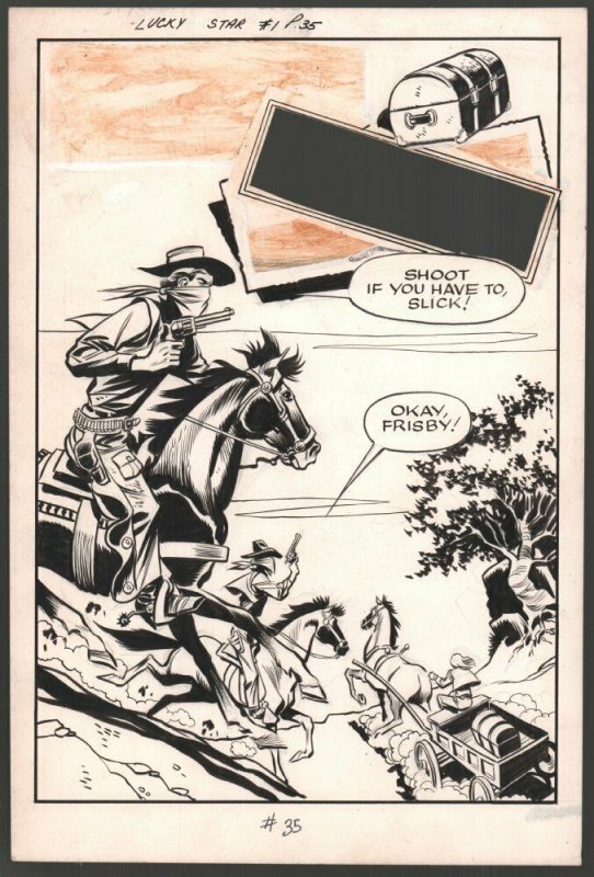 Lucky Star #1 (1950), raw, ungraded comic book — front cover