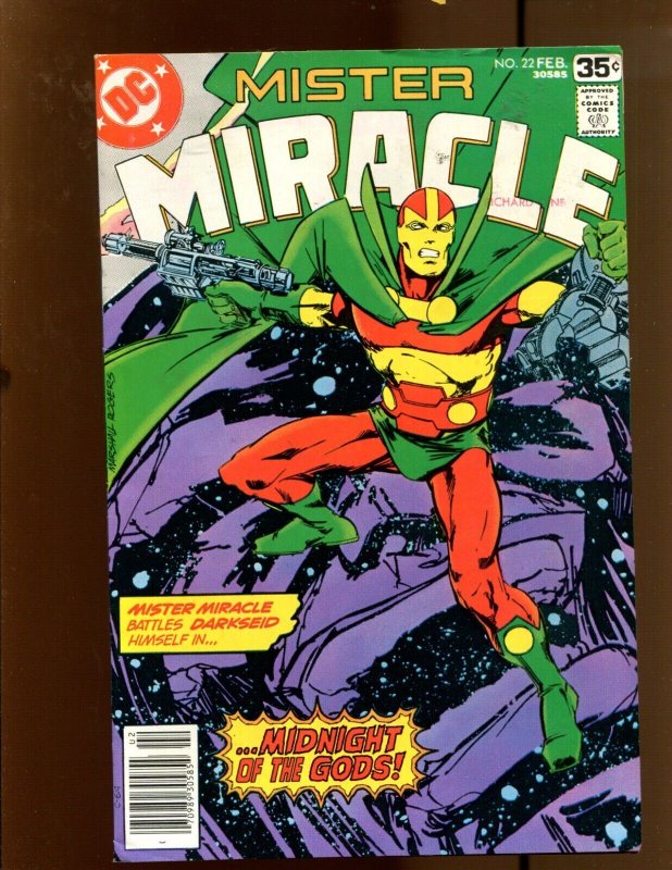 Mister Miracle #22 (DC Comics, 1978), raw comic book in 8.5 condition — front cover