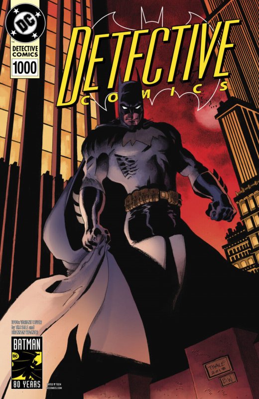 Detective Comics #1000 (DC Comics, 2016), raw comic book in VF condition — front cover