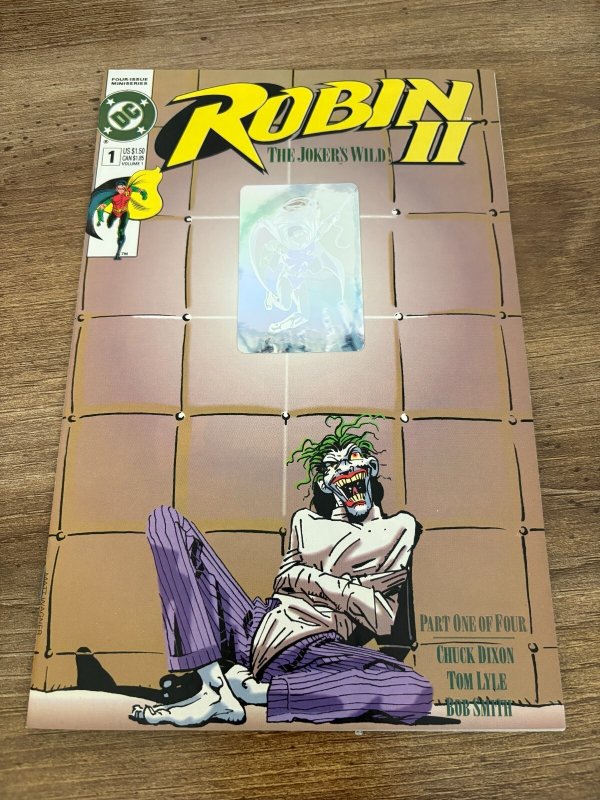 Lot of 10 Robin 2 Joker's Wild DC Comics # 1 1 1 1 2 2 2 3 3 4 Vf-Nm 20 J331, raw comic book in NM condition — front cover
