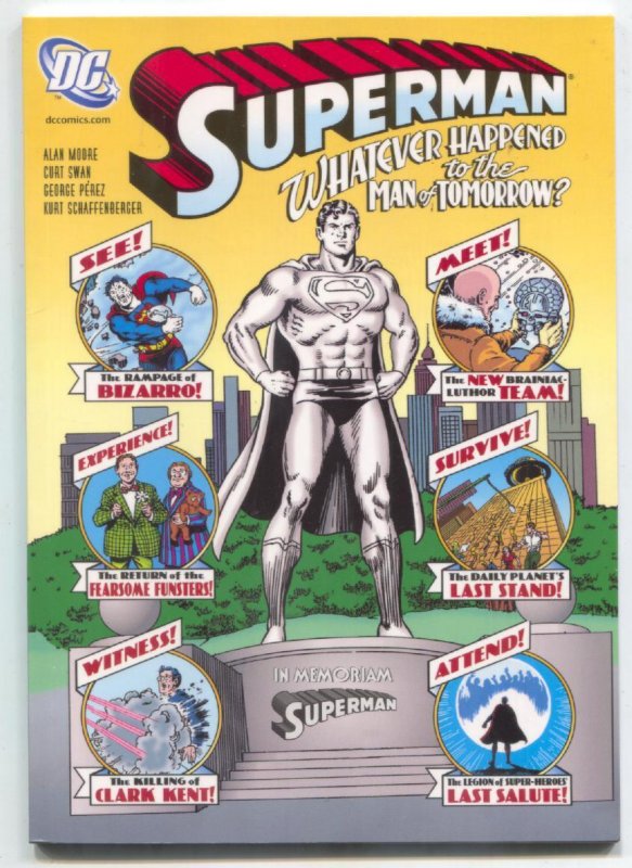 Superman: Whatever Happened to the Man of Tomorrow? #1986 (DC Comics, 1986), raw comic book in NM condition — front cover