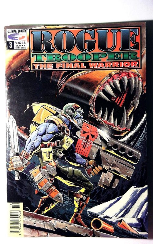 Rogue Trooper the Final Warrior #3 (1992), raw, ungraded comic book — front cover