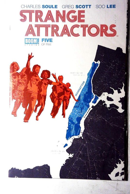 Strange Attractors #5 (Boom! Studios, 2016), raw, ungraded comic book — front cover