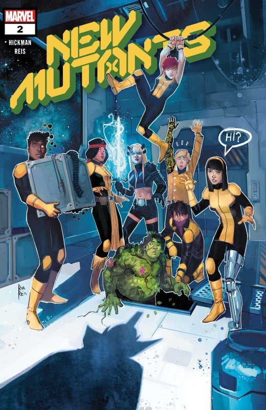New Mutants #2 (Marvel Comics, 2020), raw comic book in NM condition — front cover
