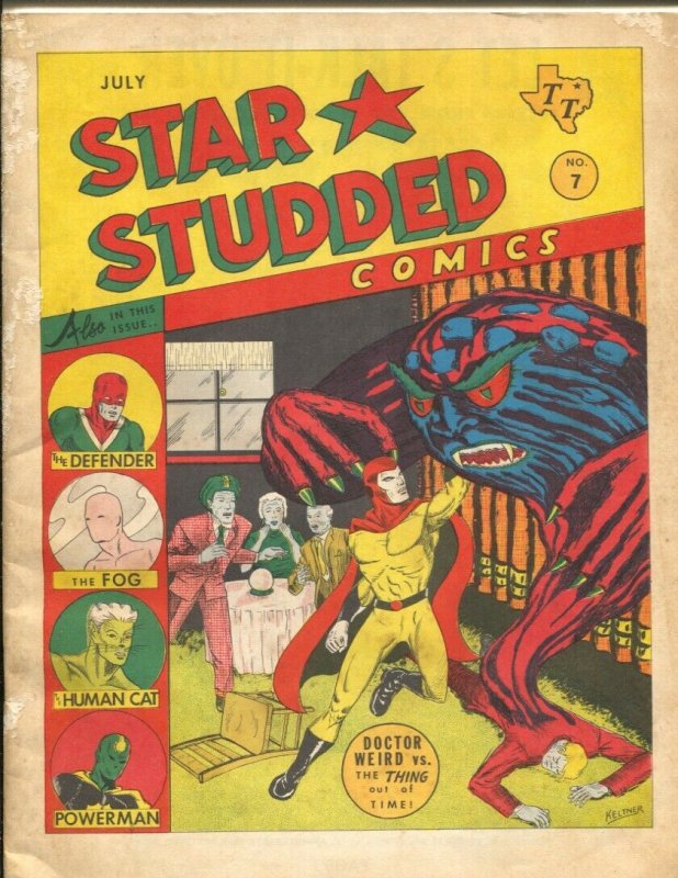 Star Studded Comics #7 (1965), raw, ungraded comic book — front cover