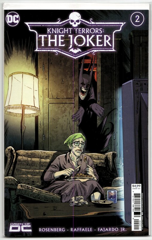 Knight Terrors: The Joker #2 (DC Comics, 2023), raw, ungraded comic book — front cover
