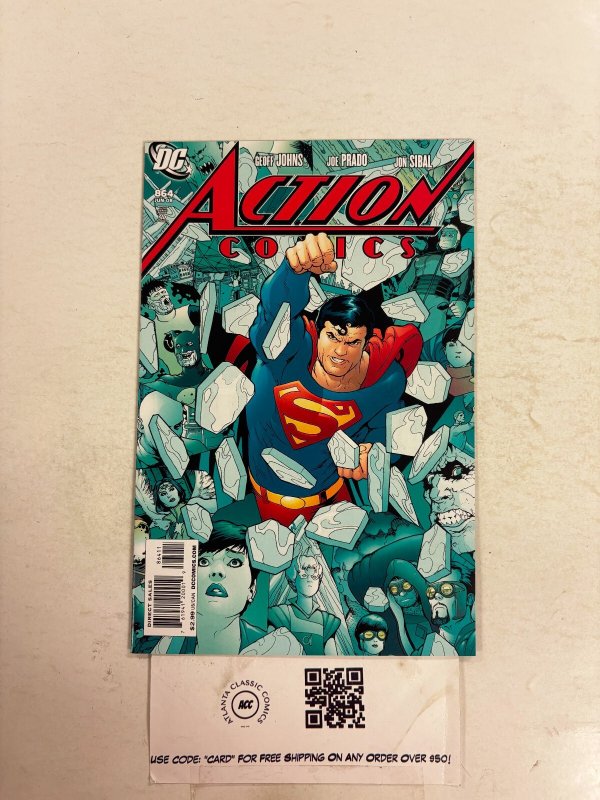 Action Comics #864 (DC Comics), raw comic book in NM condition — front cover