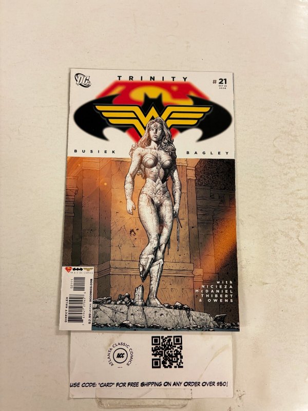 Trinity #21 (DC Comics), raw comic book in NM condition — front cover