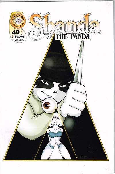Shanda the Panda #40 (2004), raw, ungraded comic book — front cover