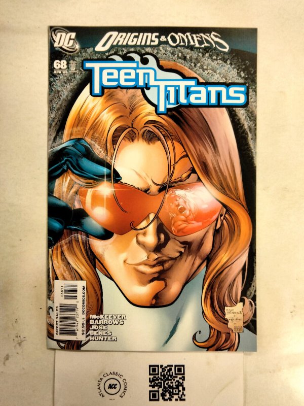 Teen Titans #68 (DC Comics), raw comic book in NM condition — front cover