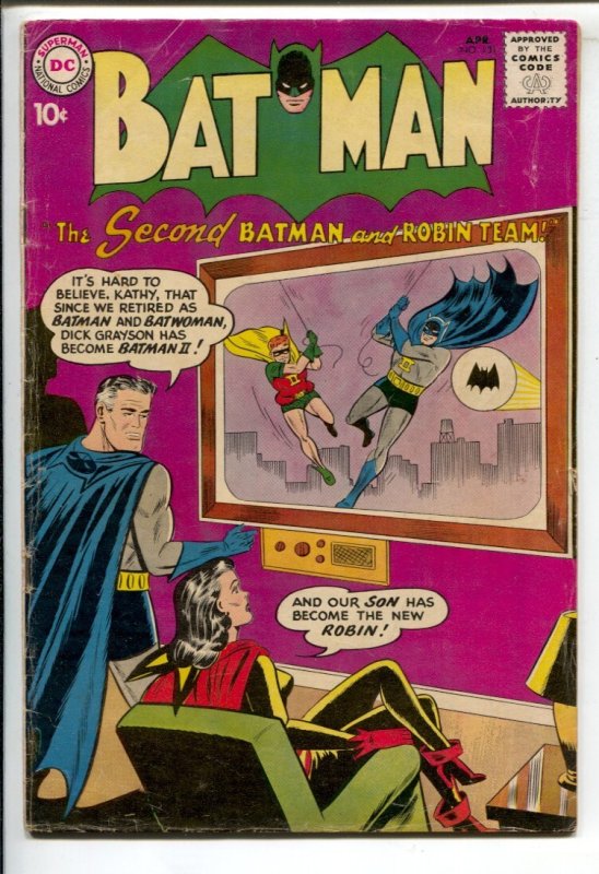 Batman #131 (DC Comics, 1960), raw comic book in VG condition — front cover