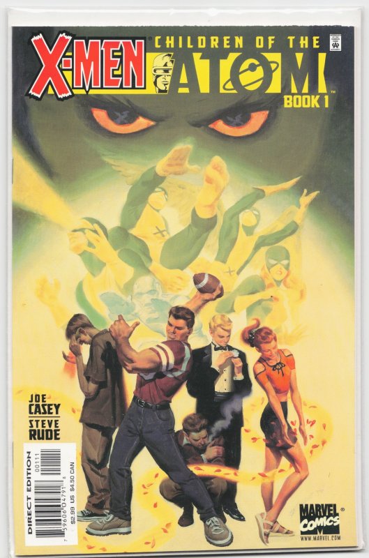 X-Men: Children of the Atom #1 (1999), raw, ungraded comic book — front cover