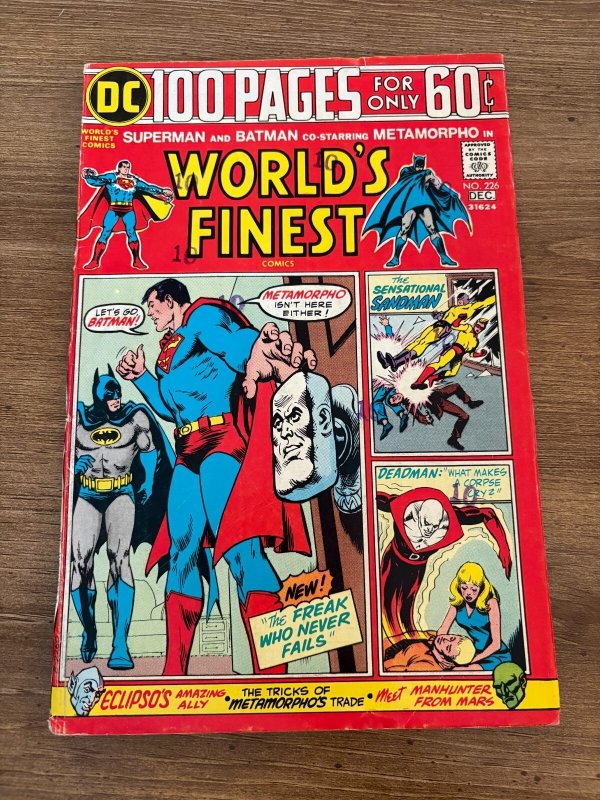 World's Finest Comics #226 (DC Comics), raw comic book in FN condition — front cover
