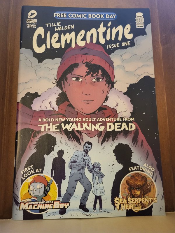 Clementine Free Comic Book Day, raw, ungraded comic book — front cover