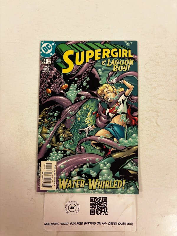 Supergirl #64 (DC Comics), raw comic book in NM condition — front cover