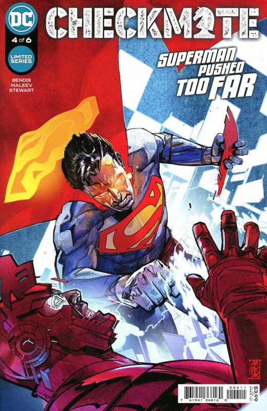 Checkmate #4 (2021), raw comic book in VF/NM condition — front cover
