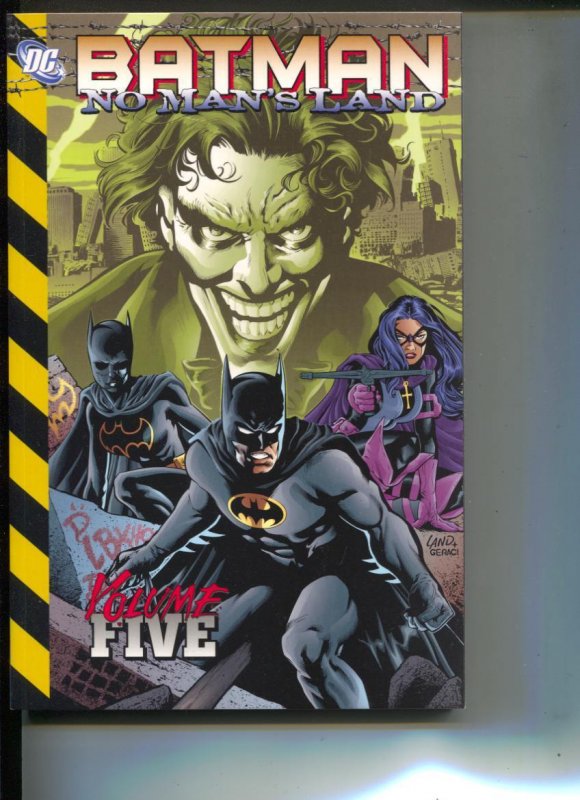 Batman: No Man's Land. Vol. 5-Greg Burka-TPB- Trade, raw, ungraded comic book — front cover