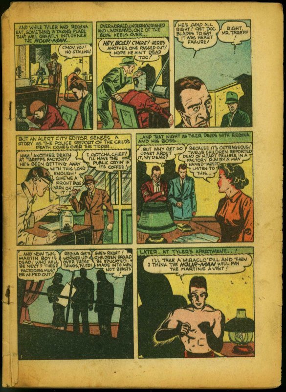 Adventure Comics #53 (DC Comics, 1940), raw, ungraded comic book — front cover