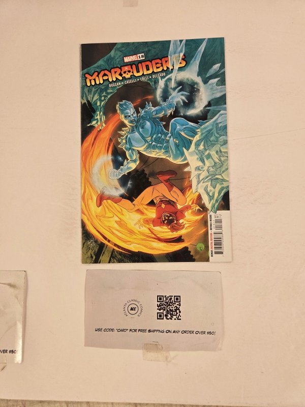 Marauders #18 (Marvel Comics, 2021), raw comic book in NM condition — front cover