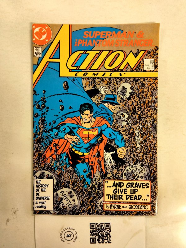 Action Comics #585 (DC Comics), raw, ungraded comic book — front cover