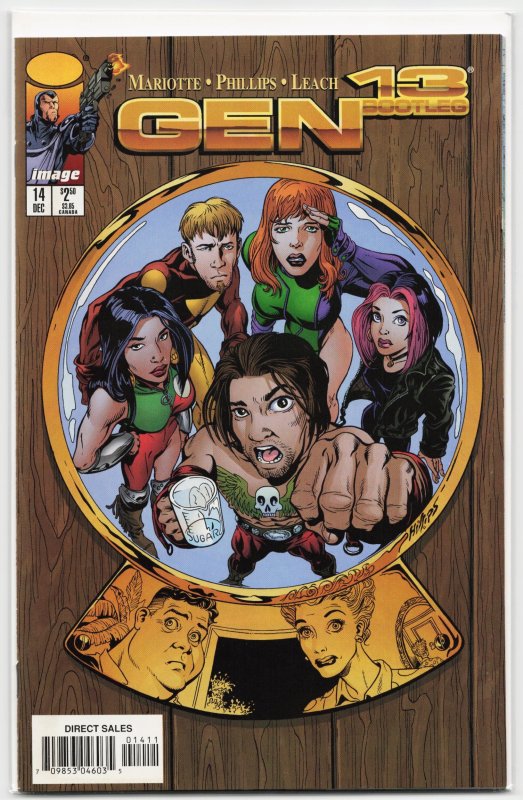 Gen 13 Bootleg #14 (Image Comics, 1997), raw, ungraded comic book — front cover