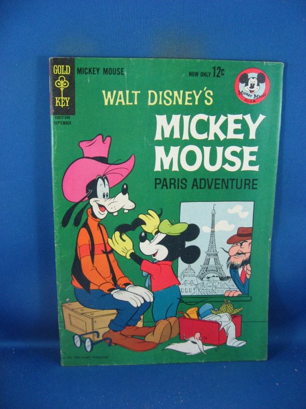 Mickey Mouse #89 (Gold Key Comics, 1963), raw, ungraded comic book — front cover
