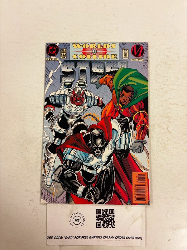 Steel #7 (DC Comics, 1994), raw comic book in NM condition — front cover