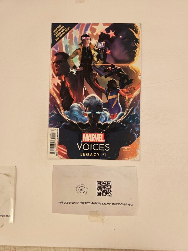 Marvel Voices Legacy #1 (Marvel Comics), raw comic book in NM condition — front cover