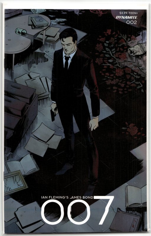 Ian Fleming's James Bond 007 #2 (Dynamite Entertainment, 2022), raw, ungraded comic book — front cover