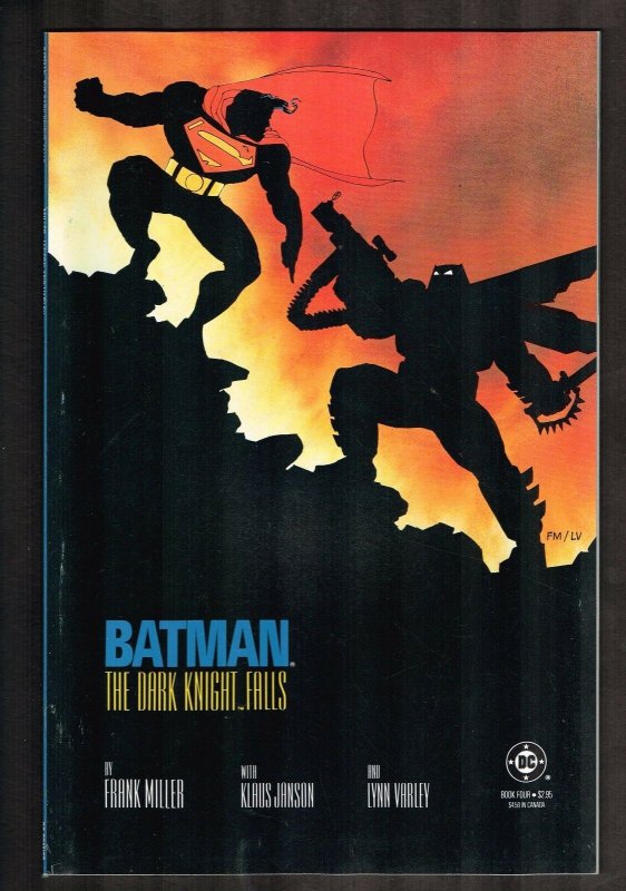 Batman; the Dark Night Falls ~~ 1st Bat Armor / vs Superman (7.5) WH, raw comic book in 7.5 condition — front cover