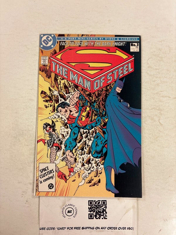 The Man of Steel #3 (DC Comics), raw comic book in NM condition — front cover