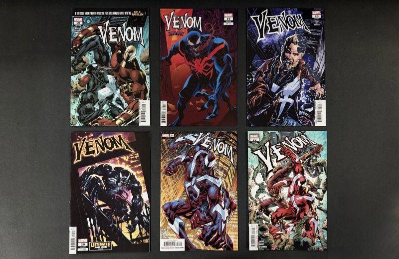 Venom (2021) #19 - #39 Vf/nm (9.0) + Variants - Lot of 28 Books (Marvel Comics, 2021), raw comic book in VF/NM 9.0 condition — front cover