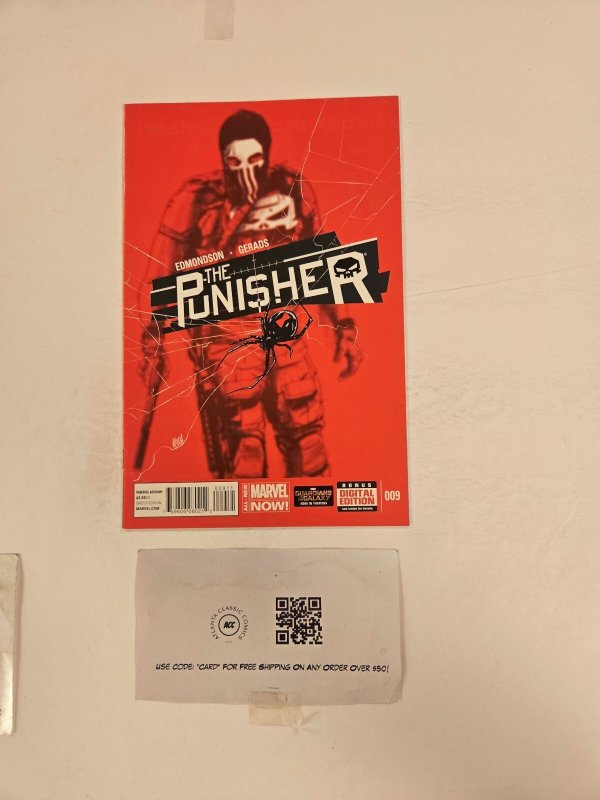 Punisher #9 (Marvel Comics, 2000), raw comic book in NM condition — front cover
