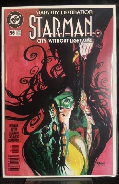 Starman #56 (DC Comics, 1999), raw, ungraded comic book — front cover