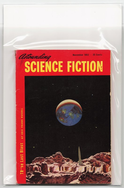 Astounding Science Fiction (1952) (1952), raw, ungraded comic book — front cover