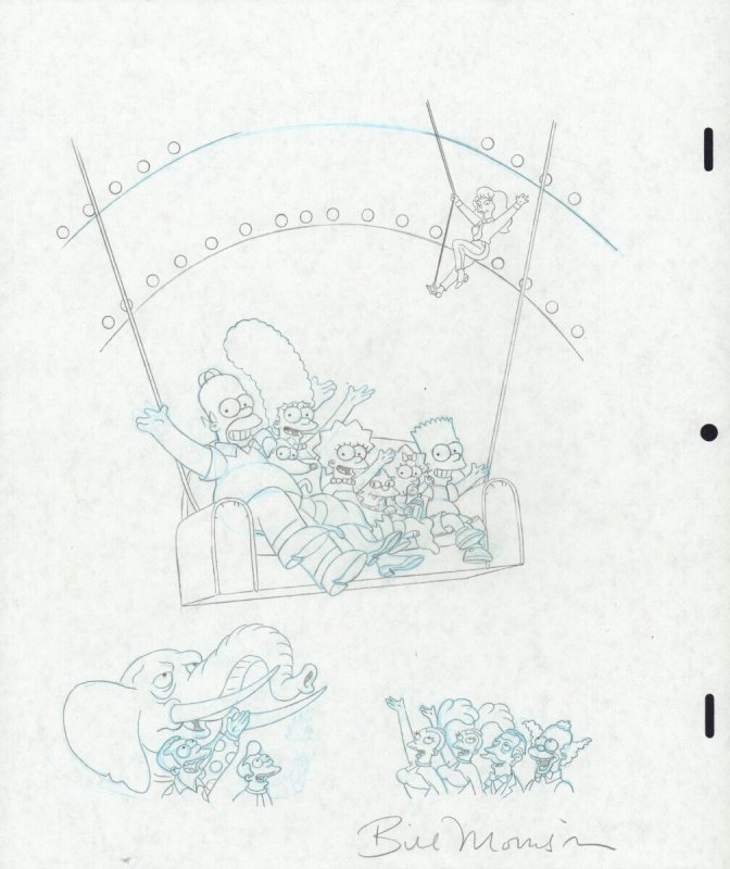 The Simpsons Season #5, raw, ungraded comic book — front cover