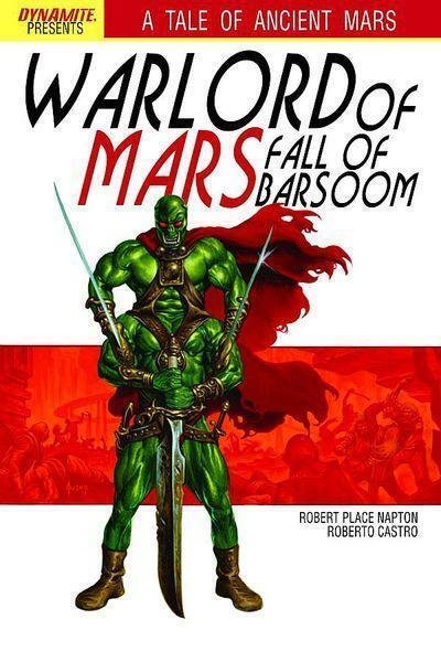 Warlord of Mars Fall of Barsom #3 (Dynamite Entertainment), raw comic book in NM condition — front cover