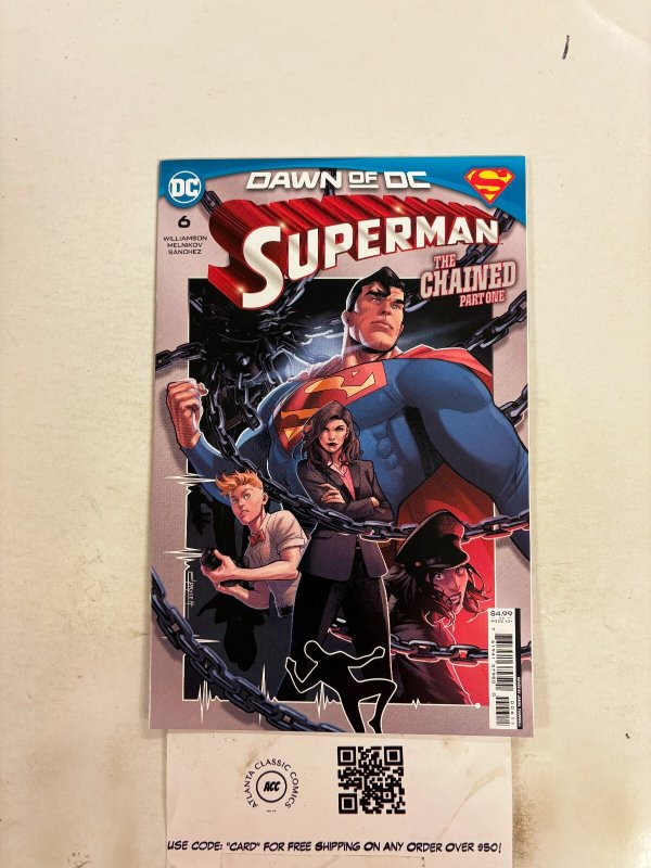 Superman #6 (DC Comics), raw comic book in NM condition — front cover