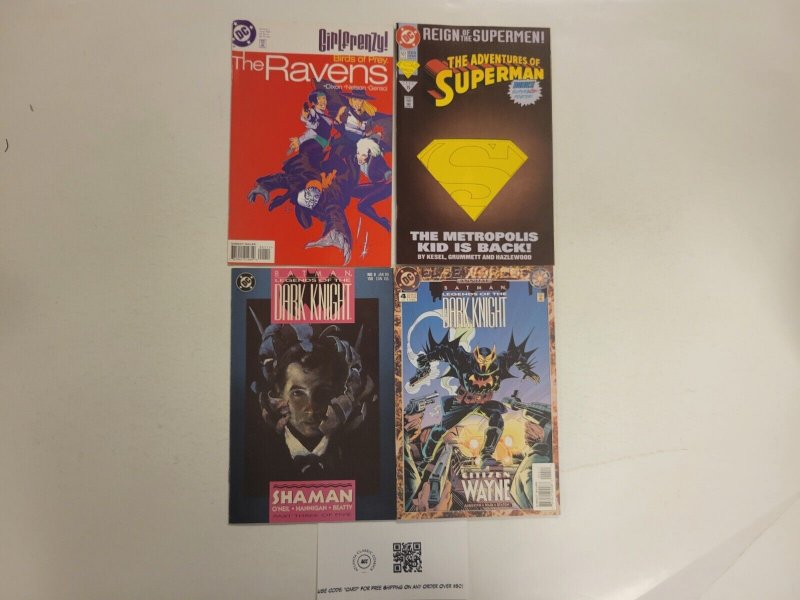 4 DC Comics #501 Superman + #3 4 Batman Dark Knight + #1 the Ravens 36 TJ27, raw, ungraded comic book — front cover