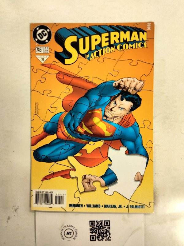 Action Comics #745S (DC Comics), raw, ungraded comic book — front cover