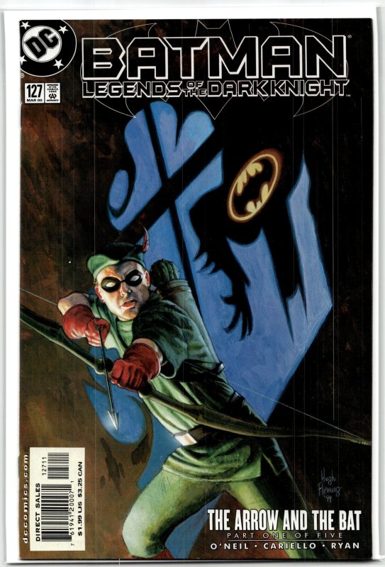 Batman: Legends of the Dark Knight #127 (DC Comics, 2000), raw, ungraded comic book — front cover